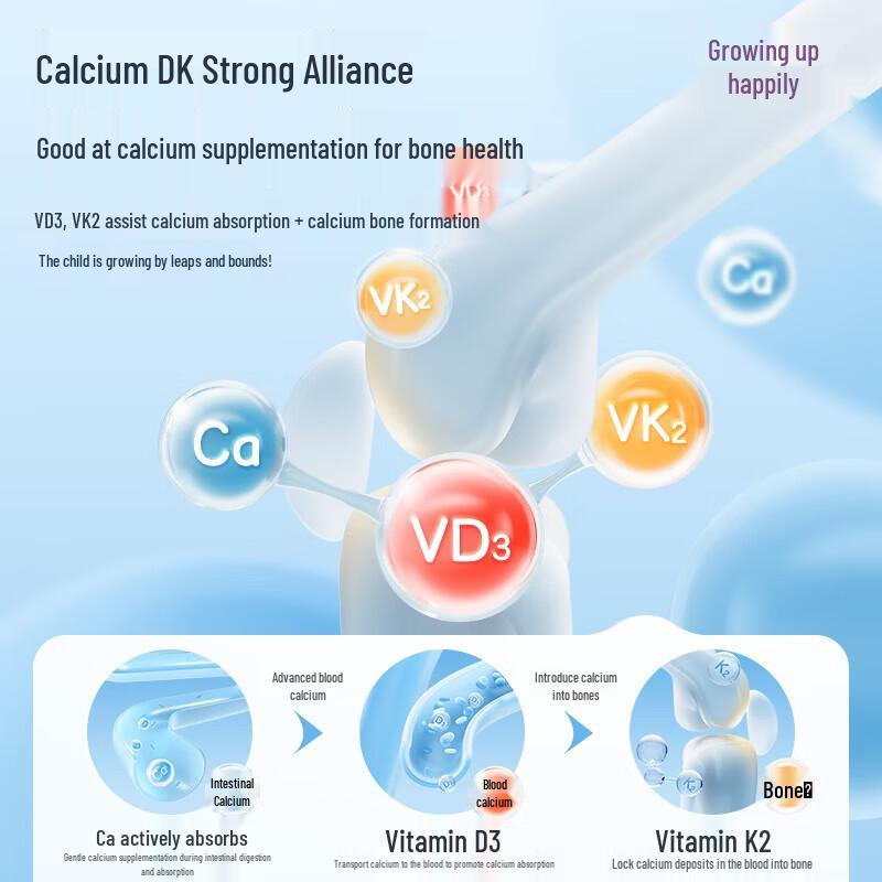 Yangshengtang Children's Multivitamin Calcium Chewable Tablets