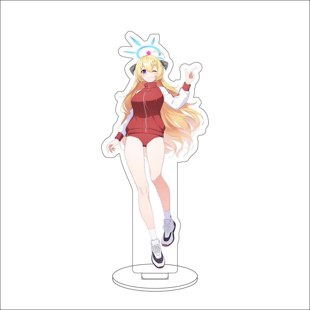 16CM Anime Blue Archive The Animation Cosplay Ornaments Takanashi Hoshino  Acrylic Stand Figure Stand Halloween Gifts