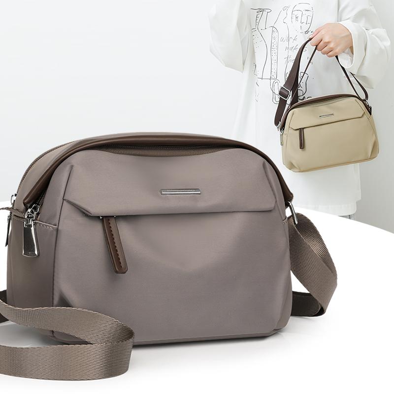 Simple Nylon Waterproof Crossbody Bag Women Messenger Bags Fashion Ladies Shoulder bags Designer Female Purse Cloth Handbags