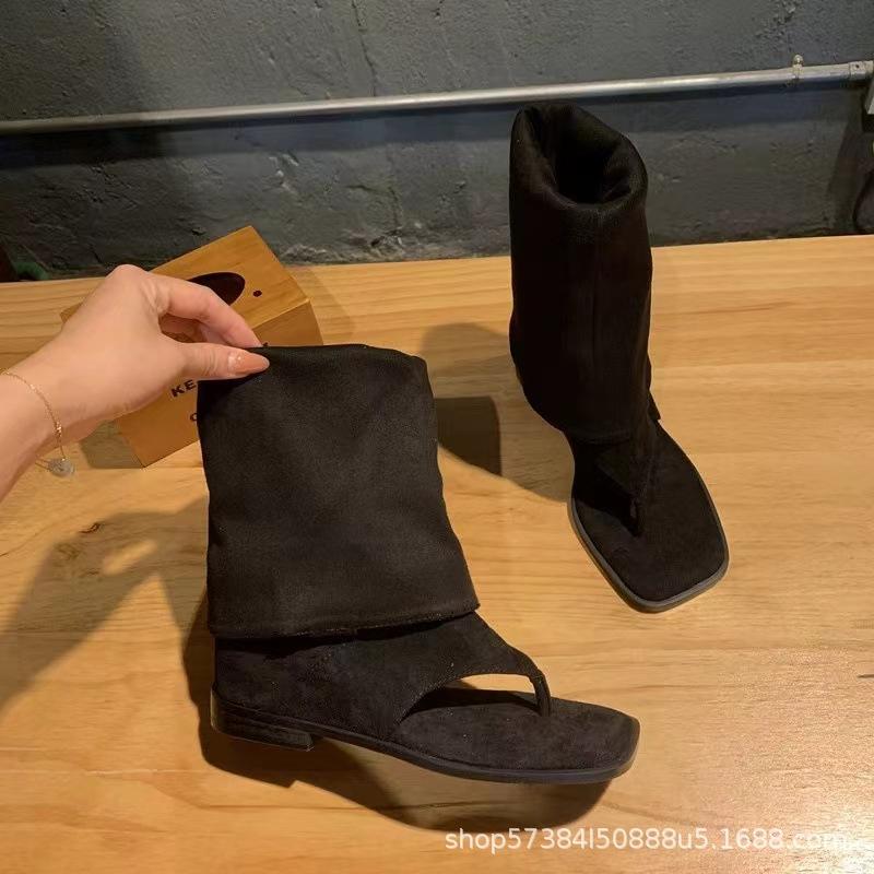 

Черные ботинки женские с V-образным вырезом ботинки Мартин панк металл вестерн ковбойские ботинки заклепки острый носок челси ботинки-панталоны 35 чёрный