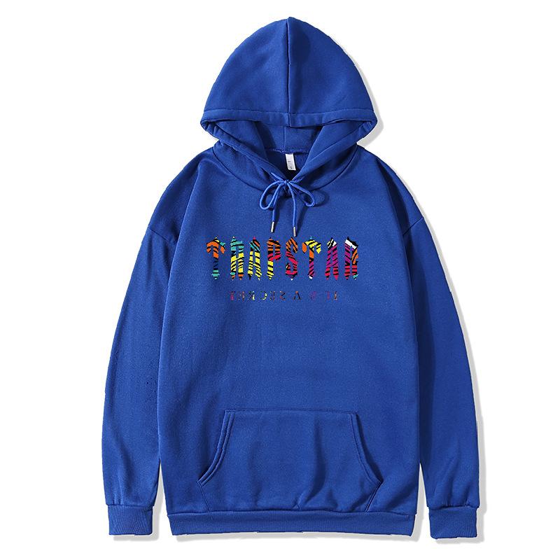 Sweater trendy brand printed hoodie autumn and winter sweater top