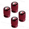 4pcs/1set For Toyota T Sport Logo Hilux Yaris Prius Supra Auris Verso Car Valve ML53 Caps Wheel Tires Air Tyre Stem Protective Cover