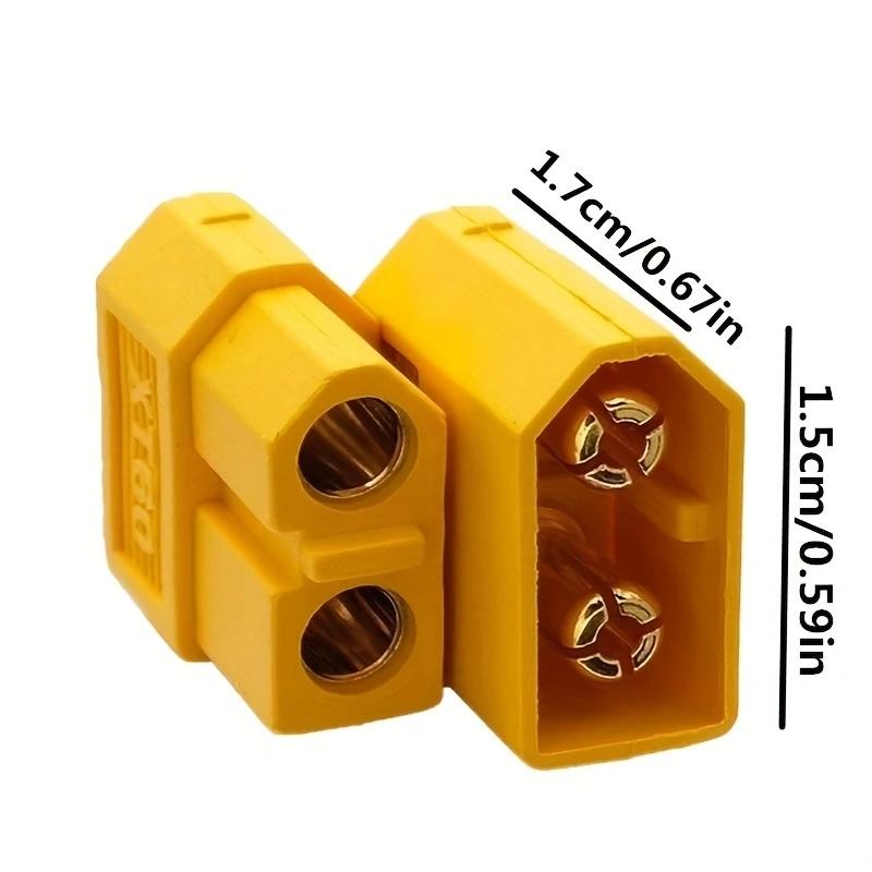 5Pairs XT60 XT-60 Male Female Bullet Connectors Plugs For RC Lipo Battery