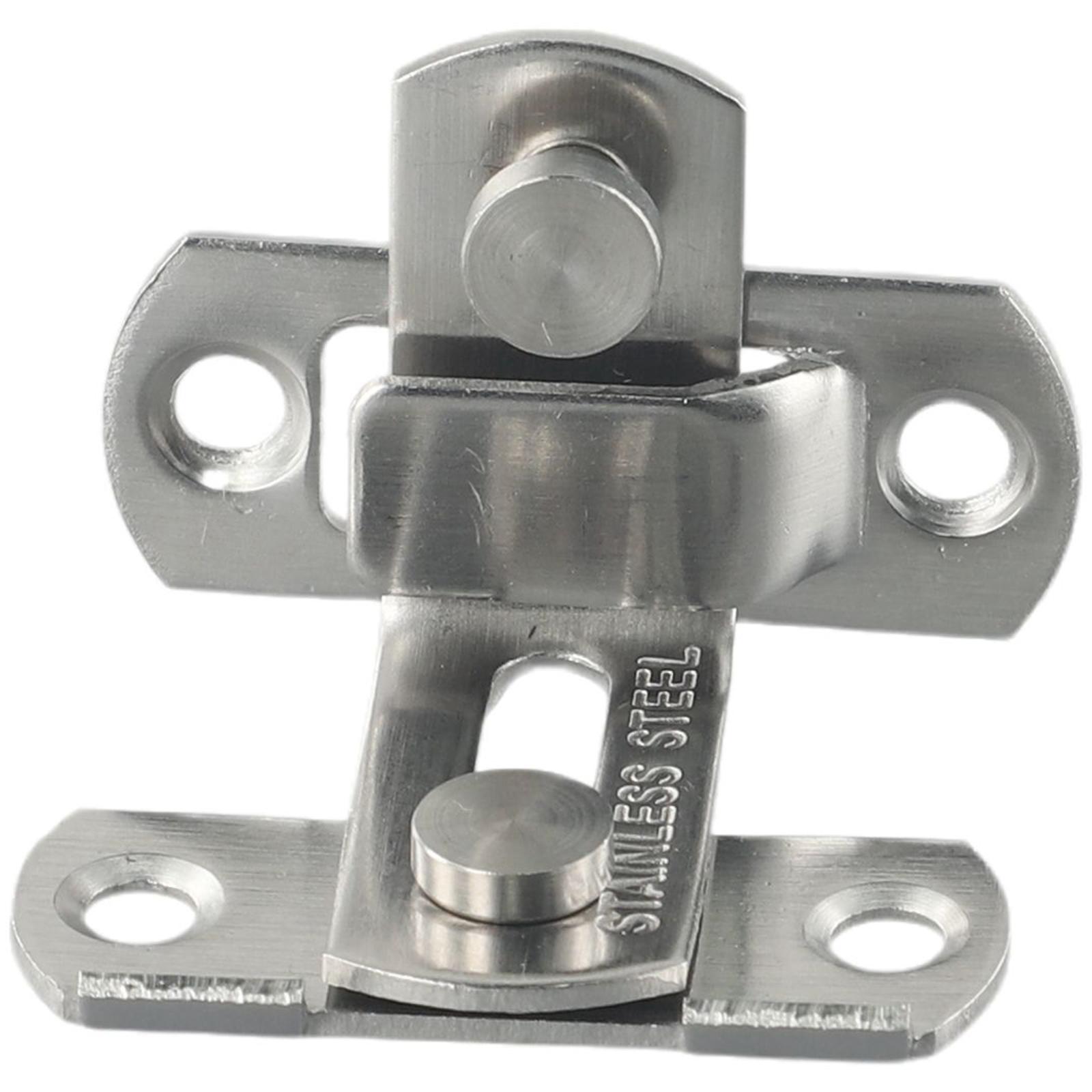 

Door Lock Guard Latch Bolt 90 Degree Right Angle Door Latch Buckle Hasp Sliding Lock Barrel-Bolt For Cabinet Drawer Furniture