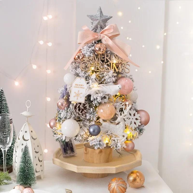 Christmas Tree with Lights Christmas Tree Desktop Tree Small Package Christmas Tree Christmas Decoration Products