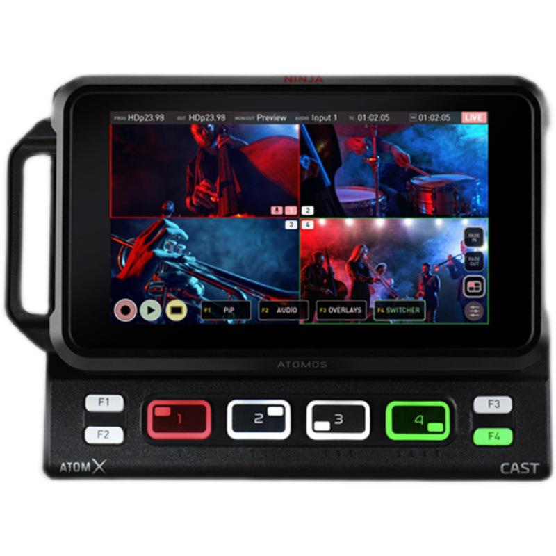 

Atomos AtomX CAST: Multi-Camera Live Streaming & Recording Console for Ninja V