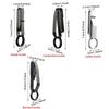 Anti-Lost Car Key Holder Carabiner Clip Keychain Belt Hanger Hook Tool Car Key Buckle  Bag Strap