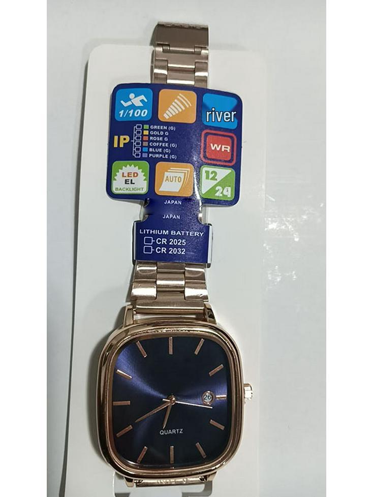 Montre à quartz A130 avec bracelet en acier