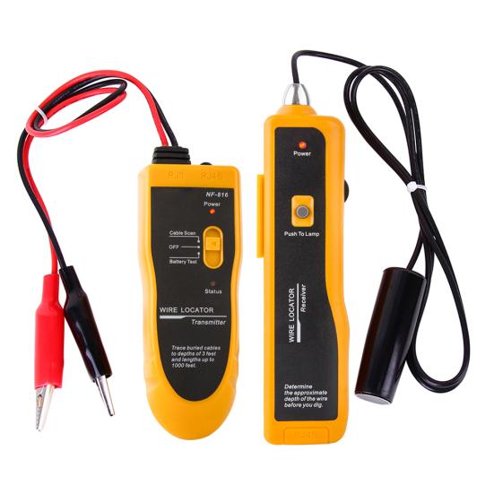 

NF-816 RJ11 RJ45 Cat5 Cat6 Подземный сетевой кабель Ethernet Тестер проводов