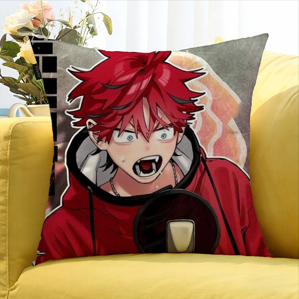 GGokurakugai Various Sizes Square Pillow Case For Car Home Bedchamber Decor