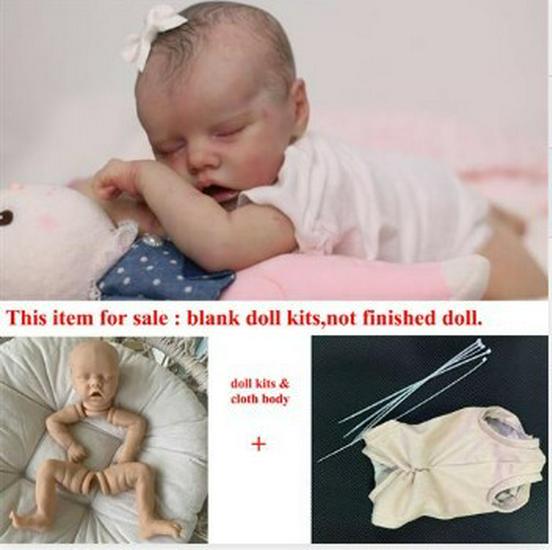 Reborn Doll Kit: Twin A & Twin B DIY Baby Accessories 18 inch