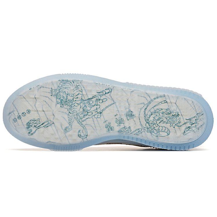 Anta Textile, Synthetic Leather Slip Resistant, Abrasion Resistant, Lightweight Low top Skateboard Shoes Men's 912228030-2