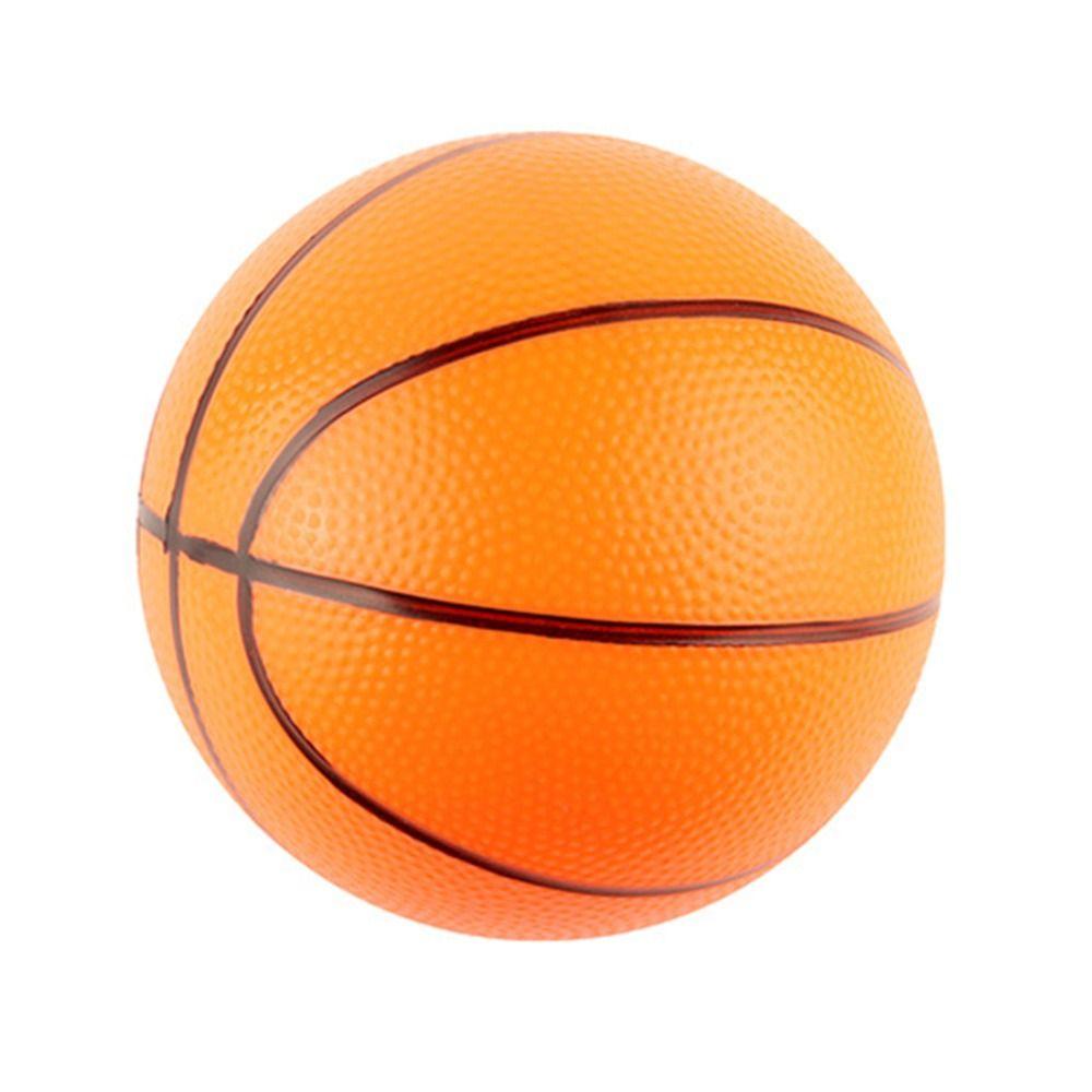 

Rubber Inflatable Small Basketball Toy Sports Small Patting Ball Fillers Elastic Balls Kids Orange-8.5in