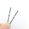 10pcs 1.6mm Dental High Speed Burs High Speed Handpiece Turbine Diamond Burs Polishing Tooth Preparation BC-X11C