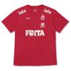 FINTA Soccer Short Sleeve Practice FT4441 Size M Men's Shirt, (7100), Red,
