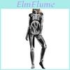 Fantasy Skeleton Adult Cosplay Costume With Polyester For Halloween Party