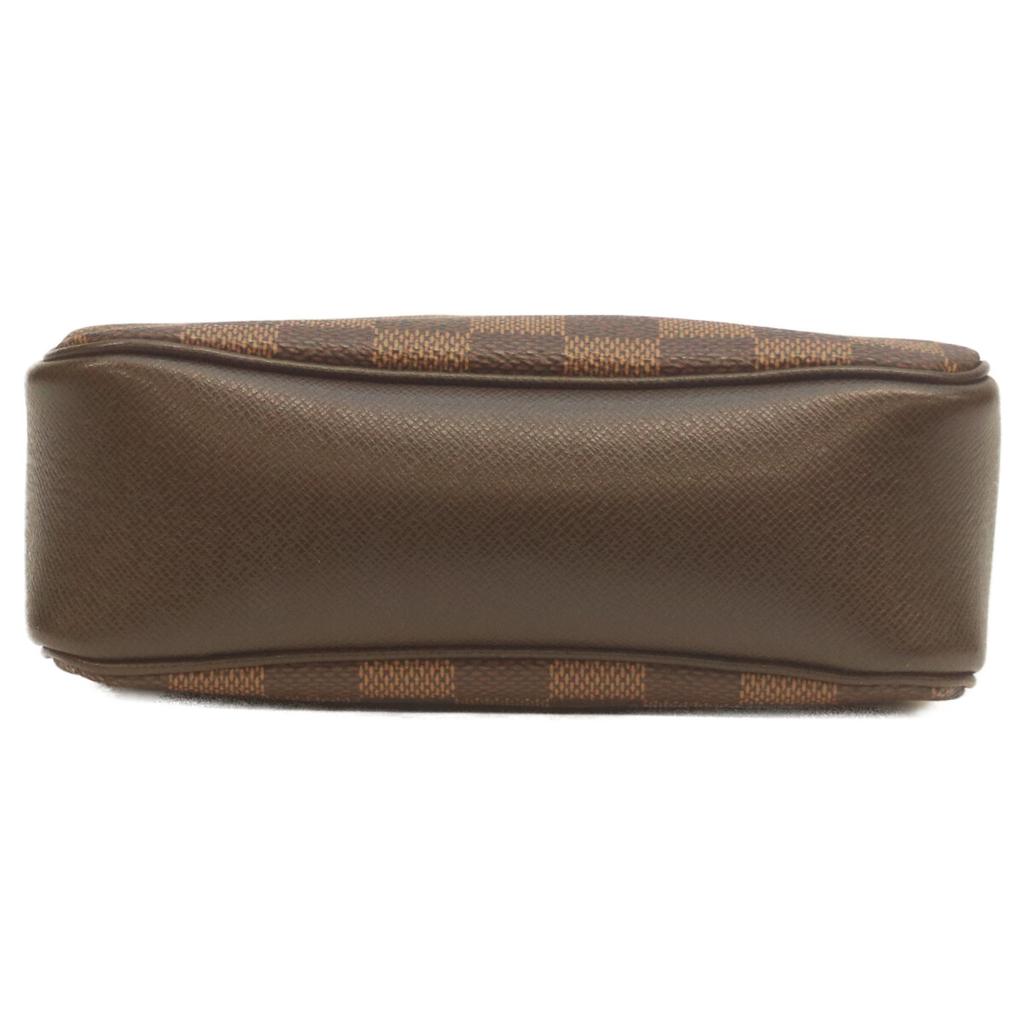 LOUIS VUITTON 2000 N51982 Damier Truth Makeup Handbag BrownUsed