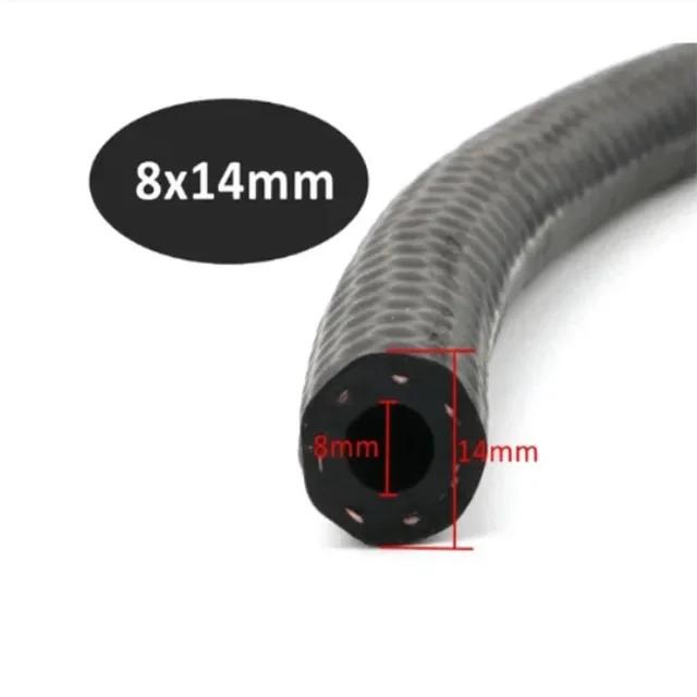 1M Benzin Diesel Ölbeständiger Gummi Schlauch NBR Flexibel Hochdruck Automobil Kraftstoffeinspritzung Rohr Innendurchmesser 4-25mm Kraftstoffleitung