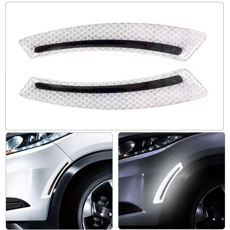 Car Door Handle & Bumper Protector Film - Anti-Scratch Decorative Sticker for Front, Rear, and Wheel Arch