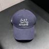 Korean Casual Soft Top Baseball Cap Children's Four Seasons Embroidery Letter Sunscreen Cap Student Big Head Shade Cap