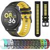 20mm 22mm Sports Silicone Watch Strap For COROS PACE 3 2 Band For COROS APEX 2 Pro 46mm 42mm Soft Bracelet Breathable Watchbands