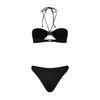 Off White Womens/Ladies Arrow Logo Bikini Top Set