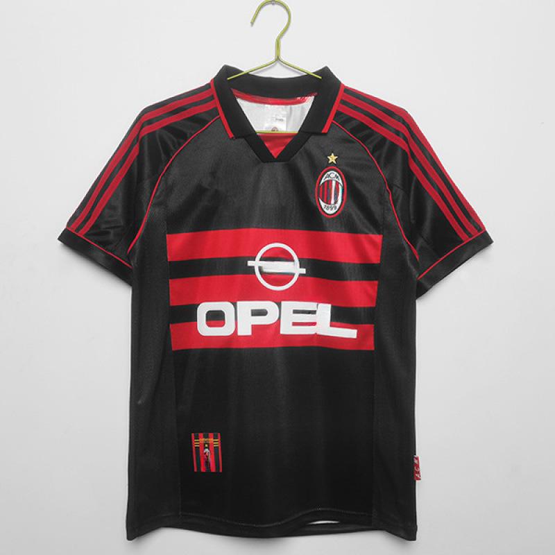 0607 AC Milán Milánský dres Kaka 95-20 Ronaldinho a retro fotbalový dres