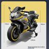 Children's Electric Motorcycle Tricycles Dual Drive Children's Car with Remote Control Bluetooth Music LED Light