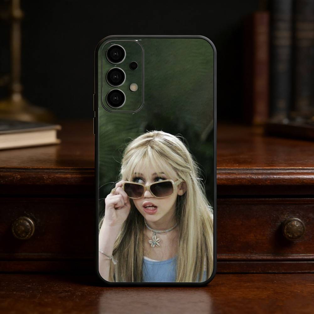 

FUNNY H-HannahS M-Montana Phone Case For Samsung S25,S24,S21,S22,S23,S30,Ultra,S20,Plus,Fe,Lite Black Shell Samsung S21 s305G
