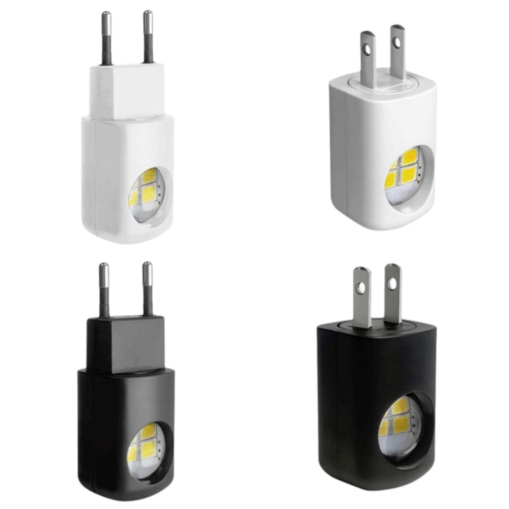 Dämmerung bis Morgengrauen Wand-Nachtlampe Stecker-Design Nachtlicht Stecker LED Raumlampe Badezimmerbeleuchtung