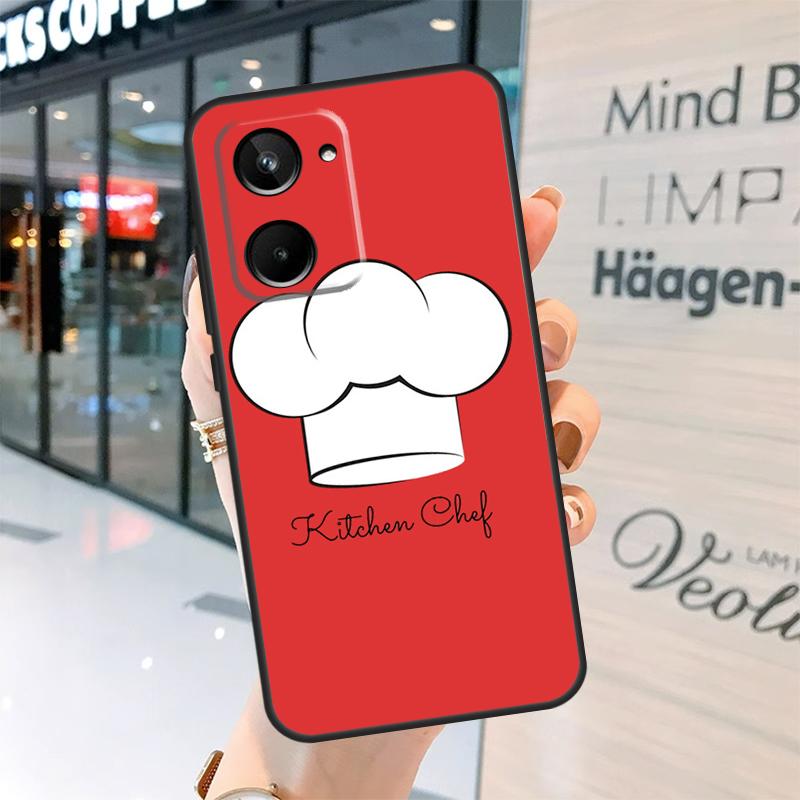 Cooking Chef Case For Realme 15 Pro 14 13 11 12 Pro Plus GT7 GT6 C55 C51 C53 C35 C33 C61 C65 C67 C71 C75