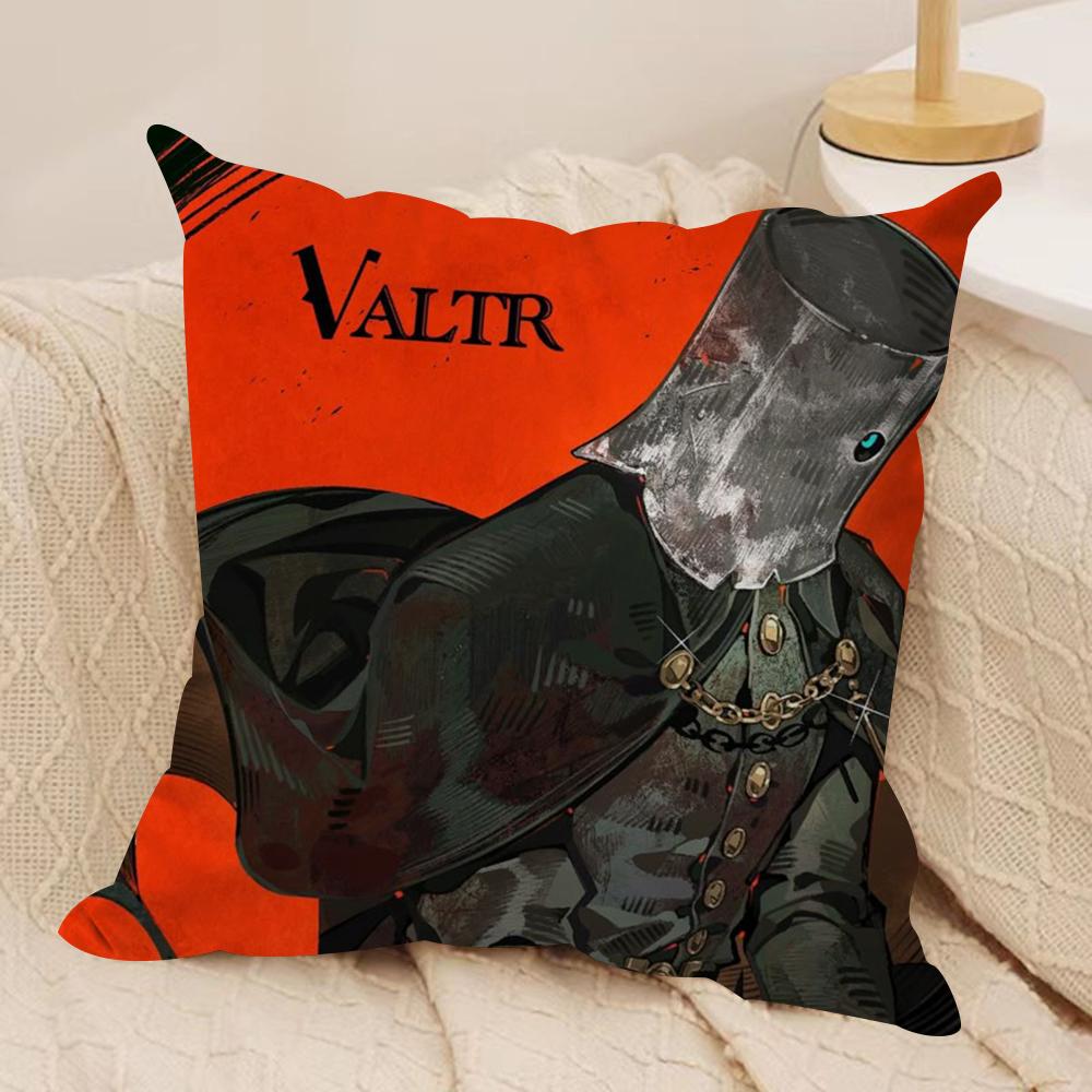Black C-CloverS Cushion Cover Soft Plush Double-Sided Decorative Pillow Cover Cozy Sofa Cushion Case Home Gift for Living Room