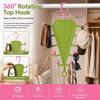 V-Shape Double-Sided Clothes Hanger for Belts, Ties, Scarves and Hats - Closet Storage Rack