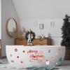 PVC Christmas Wall and Window Stickers for Holiday Designed for Multiple Surfaces Long Lasting and Easy to Use