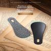 Stainless Steel Shoe Horn Portable Shoe Lifter Wear Shoe Helper Shoe Helper Labor Saving Footwear Tool For Home Travel Use
