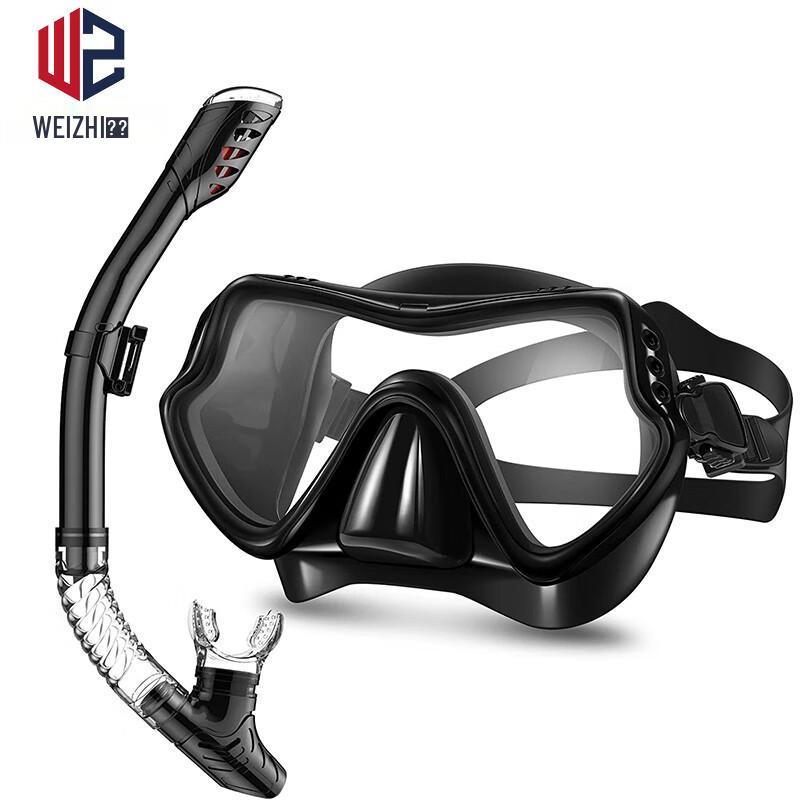 Large Frame Silicone Snorkeling Diving Mask