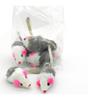 Pet Cat Playing Toys Real Fur Mouse Short Hair Real Hair Mouse with Sound Toy Sound for Kitten Cat Toy Pet Products