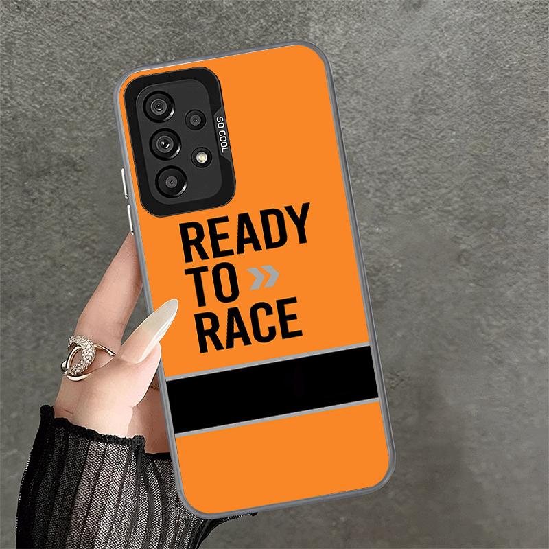 Ready To Race Shockproof Phone Case for Samsung A17 A16 A15 A14 A37 A57 A36 A56 A26 A35 A55 A25 A34 A54 A24 A13 A23 A33 A53 A07