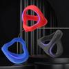 Reusable Triangle Male Penis Ring Scrotum Bondage Cock Ring for Delayed Ejaculation Semen Peins Ring Lasting Erection Men Sex Toy