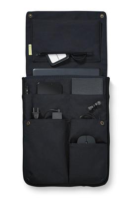 Kokuyo BIZRACK Laptop Clutch A4 Bag-in-Bag Bag, 13.3-inch, Bag, Size, Vertical, Business, Black, AMKAHA-BRB135D