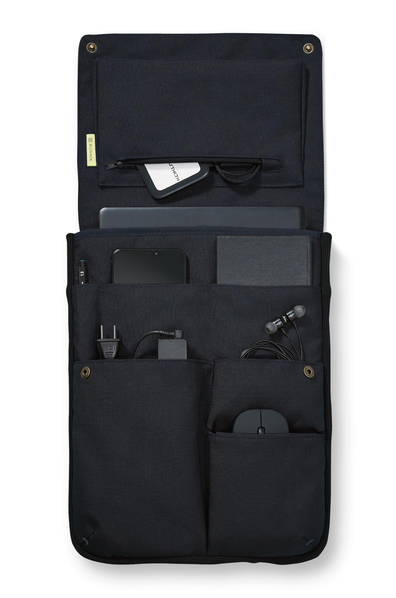 

Kokuyo BIZRACK Сумка-клатч для ноутбука формата A4, сумка-вкладыш, 13,3 дюйма, сумка, размер, вертикальная, деловая, черная, AMKAHA-BRB135D чёрный