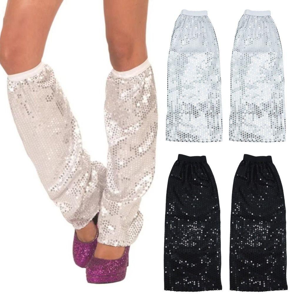 Sparkling Sequins Sequins Leg Warmers Punk Hip Hop Knee High Leg Socks New Leg Cover Cosplay