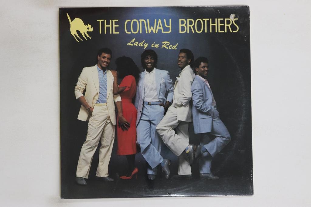 LP Record CONWAY BROTHERS - Lady In Red ICH1006 ICHIBAN 1987 US Soul/Funk Used