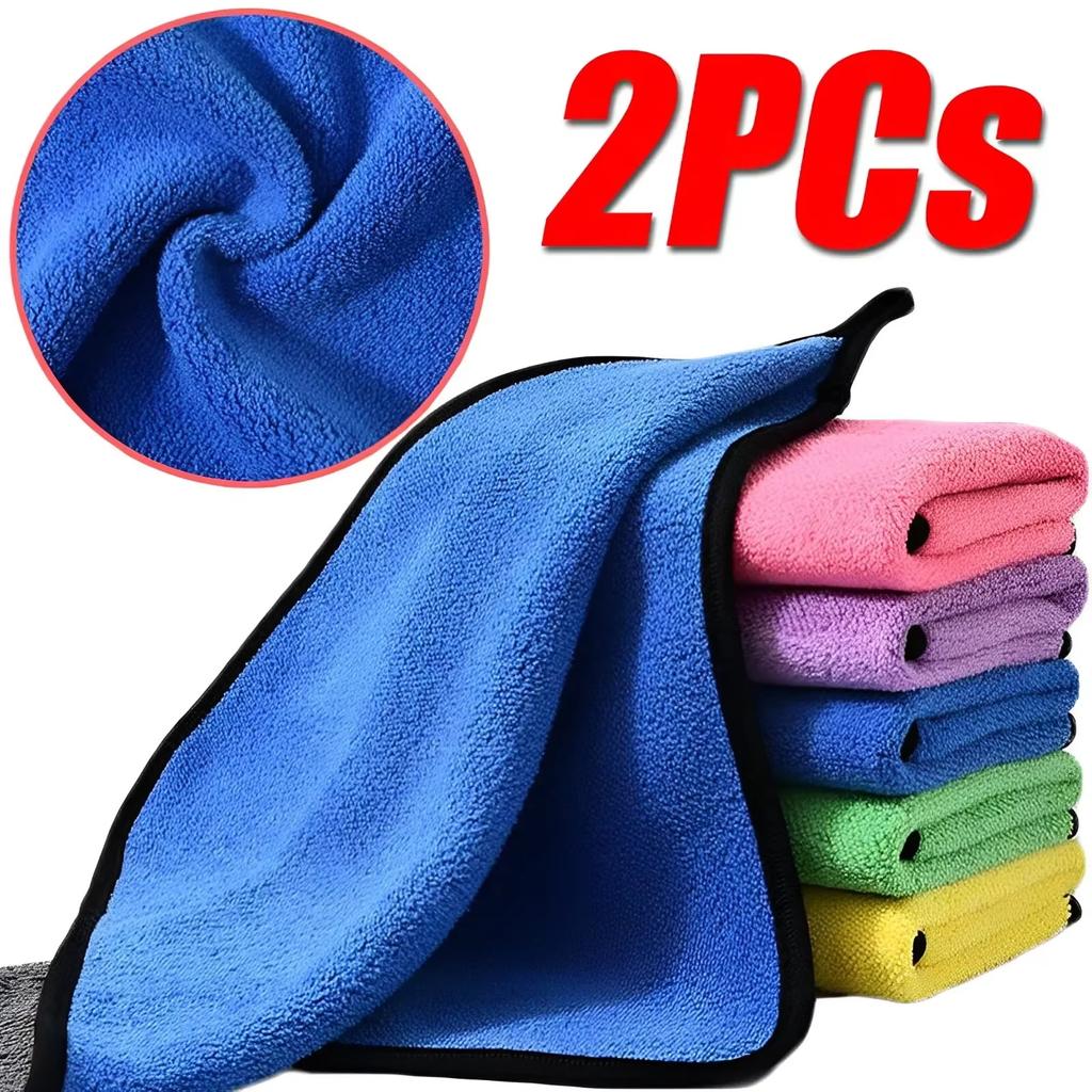 Microfiber Extra Soft Car Wash Towel Car Care Cloth Car Cleaning Drying Cloth Never Scratch Detailing Car WashTowel