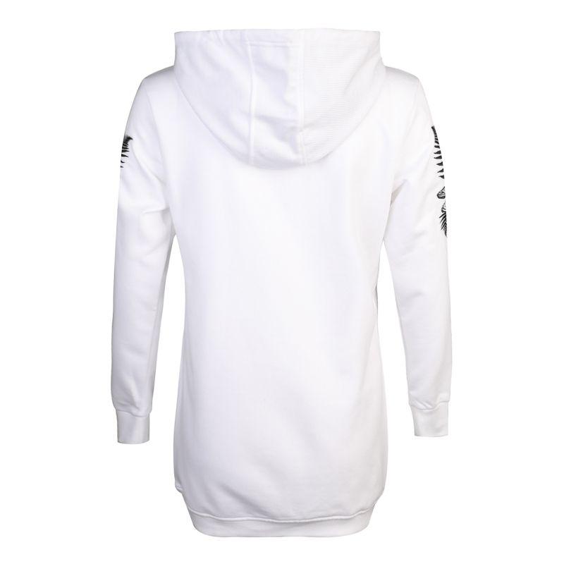 Adidas Neo OS Embroidered Hoodie College Style Pullover Casual Long Sleeve Sweatshirt Women Hoodies White DM4291