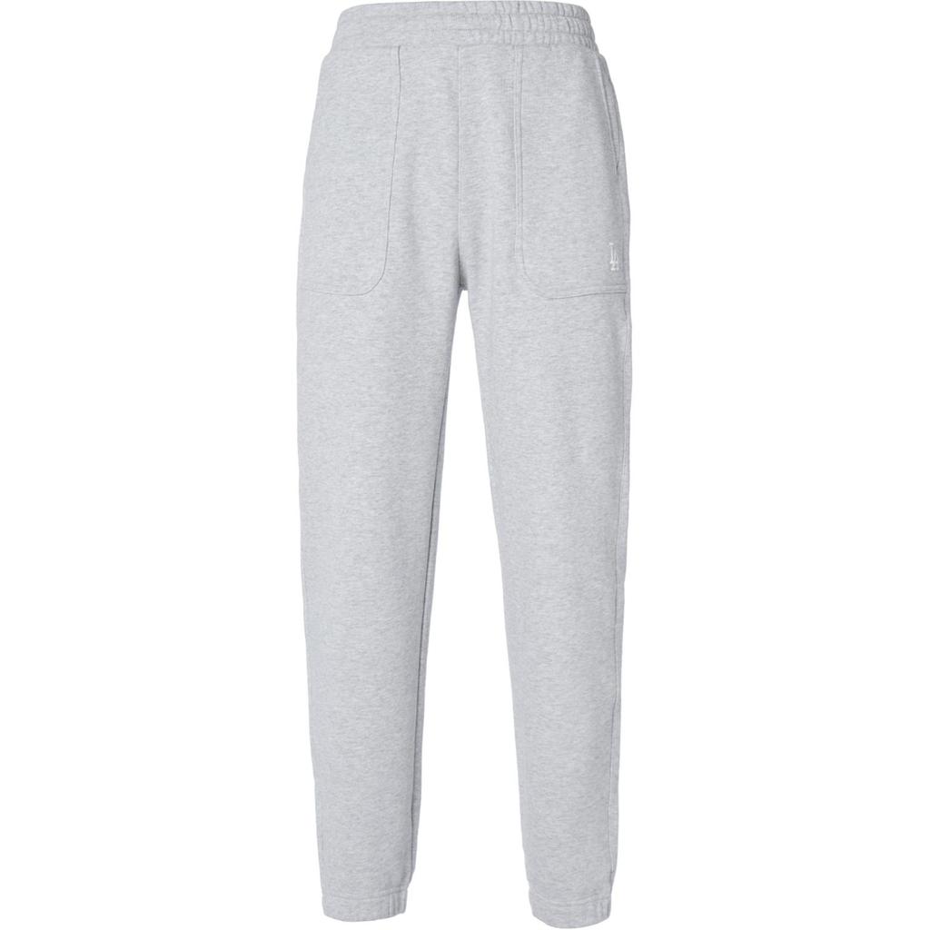 New MLB Los Angeles Dodgers Knitted Sweatpants Unisex Gray 3APTB0121-07MGS