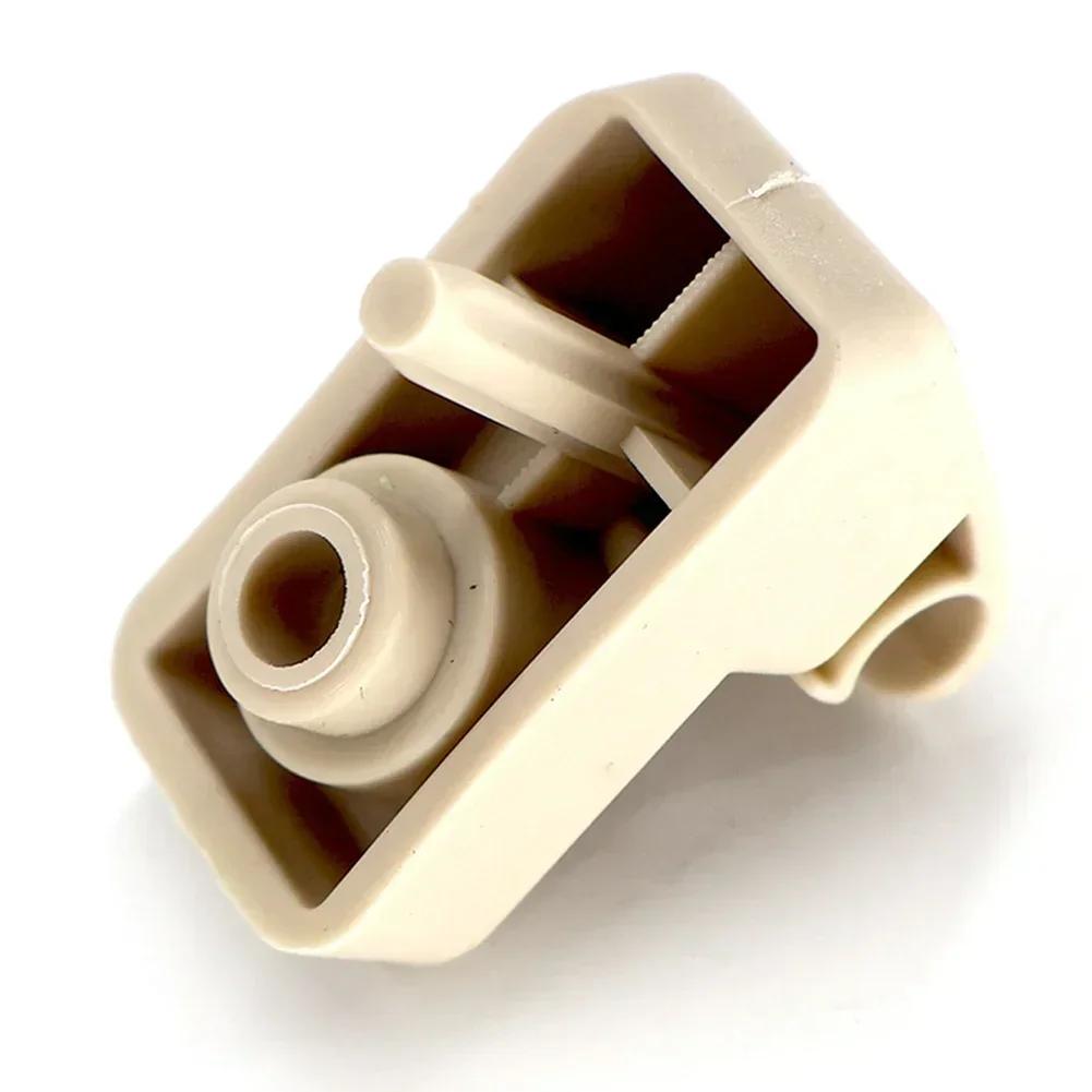 1 / 2 Stück Beige Auto Sonnenblendenclip Haken Halterung Aufhänger Ersatz Sonnenblendenhalterung 735411088 Für Fiat Grande Punto Usw