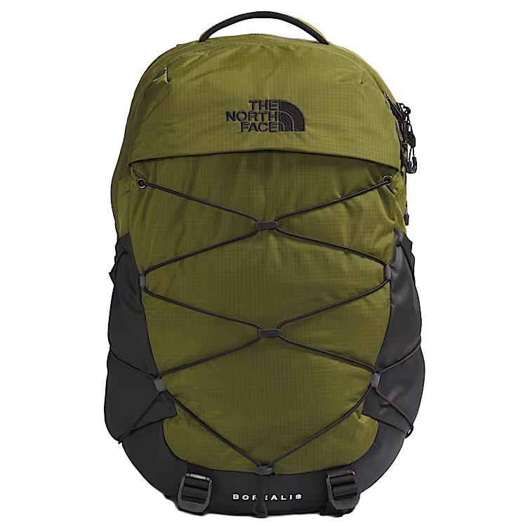 

The North Face Borealis 28L Color Block Design Adjustable Shoulder Straps Backpack Outdoor Bag Men Backpack Green Black NF0A52SE4FR Green & Black