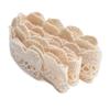 1pcs 20 Yards Length Cotton Lace Trim 2cm Width Scalloped Lace Edge  For Curtain Decoration