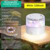Retractable Camping String Lights 10M, 12 Lighting Modes 1200mAh USB Rechargeable Portable Outdoor Fairy Lamp